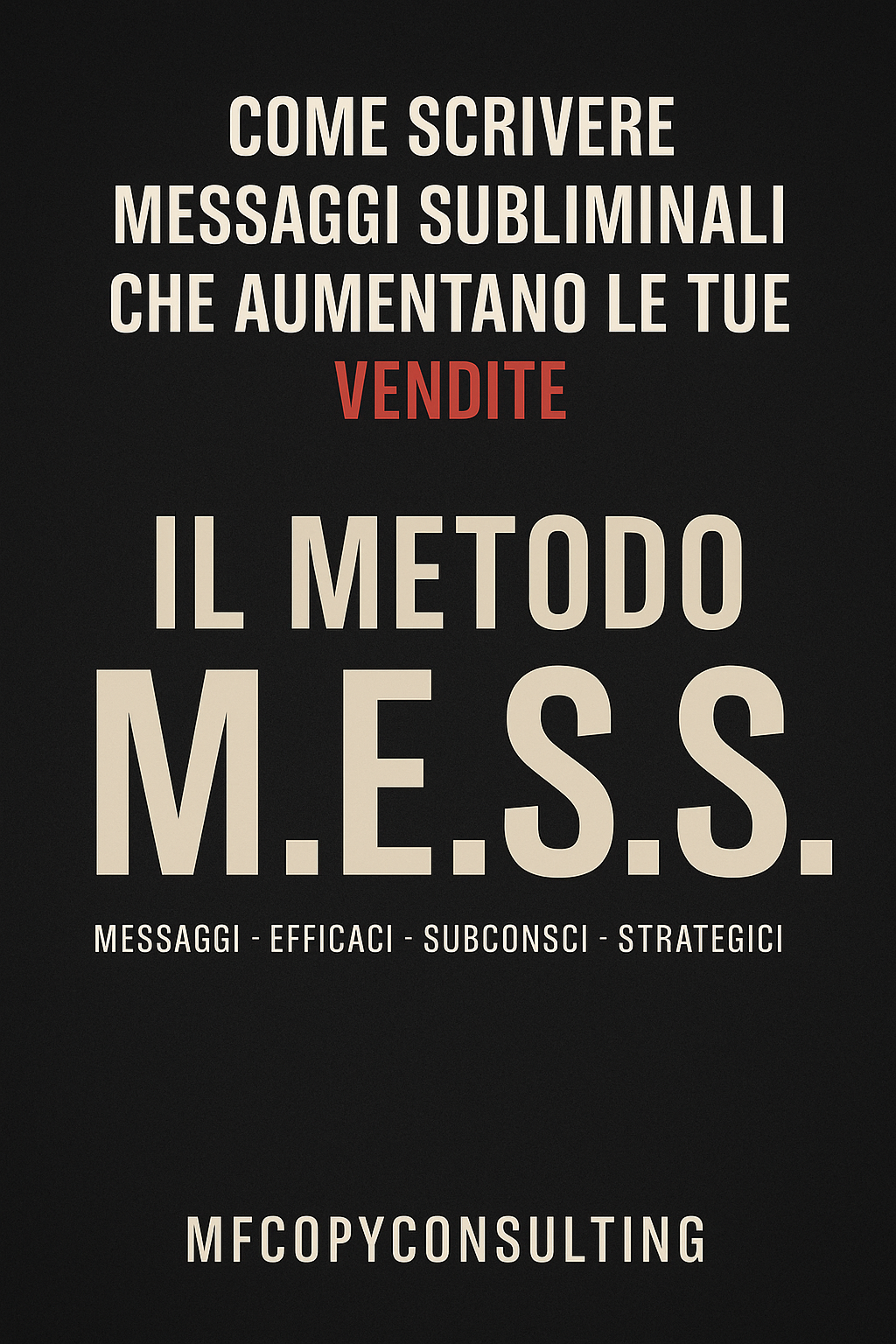Metodo MESS Cover